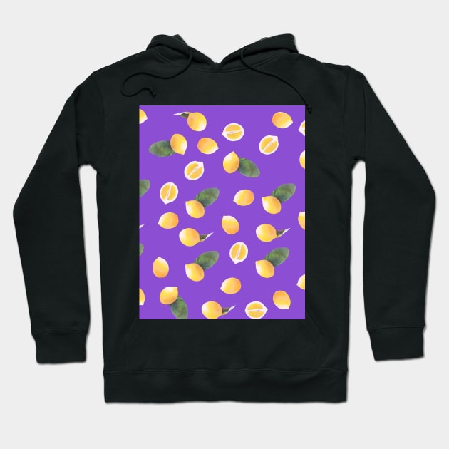 Lemonade Purple Hoodie by groovyraffraff